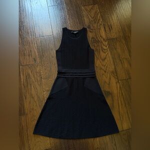 Rag & Bone Alyssa Black Knit A Line Dress US Women's Size S